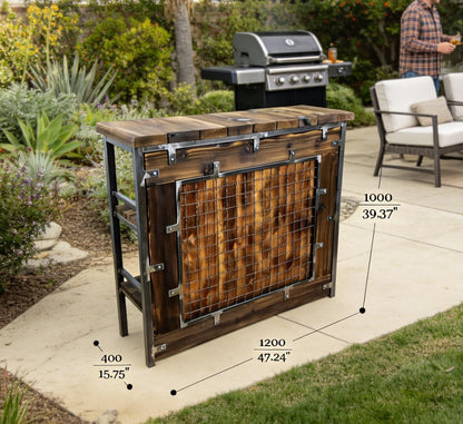 Барний стіл стілець стійка SAMBOR Лофт Вінтаж Бар Індустріальний дизайн 