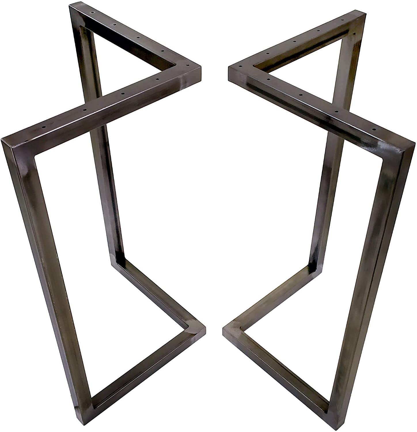 CHYRKA® MTS-V V-Tischgestell Tischkufe 1 Paar (2 Stück) Industrial Kufengestell Rahmentisch Tischuntergestell (1 Paar)
